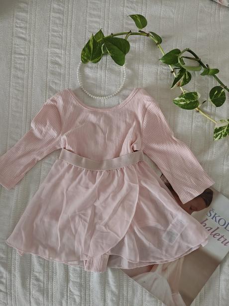 Baletkové šaty/ ružové šaty pre baletky/ baletky, zara,104