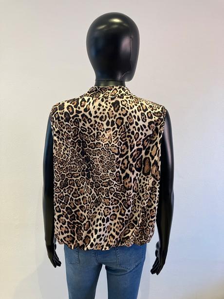 Dámska blúzka s leopardím vzorom (uni),