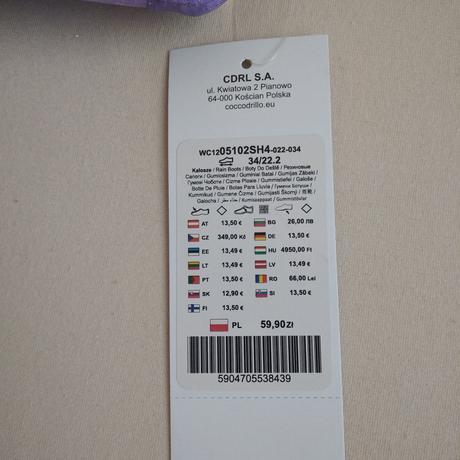 Gumáky, coccodrillo,35