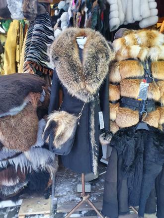 Exkluzivny kozuch s liskou, m