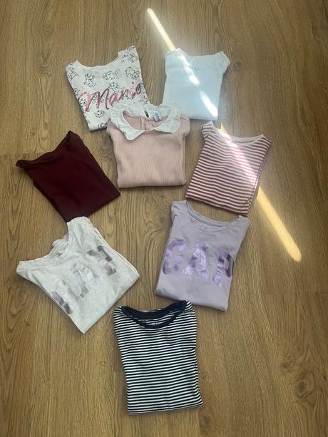 Tričká mix 120,122,128, h&m,122