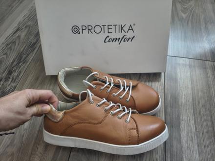 Topánky kožené, protetika,36