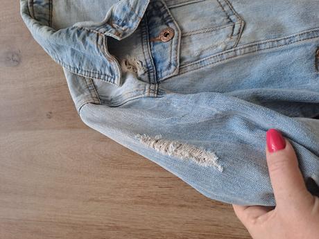Riflová bunda, denim co,36