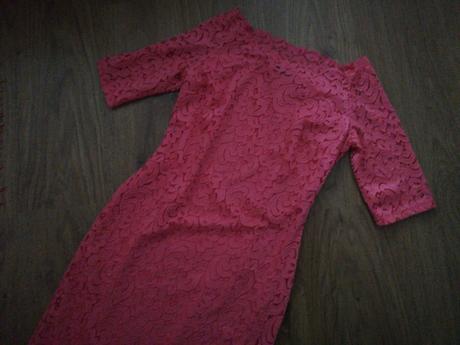 Šaty krajkové, orsay,s