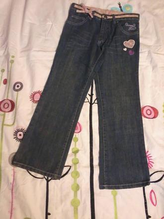 Dievčenské rifle sanrio - 8rokov., 128