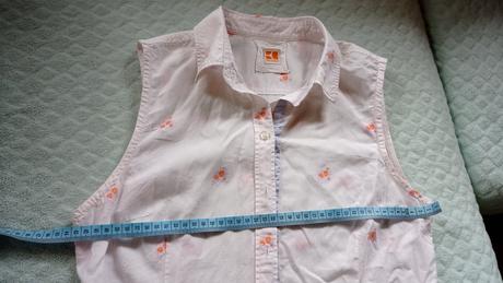 Blúzka vyšívané kvety, s