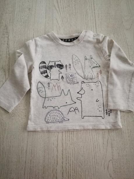 Zvieratkové tričko, f&f,80