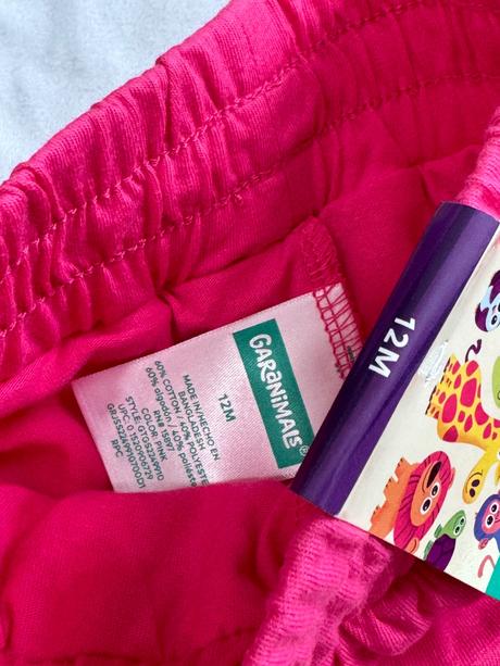 Garanimals dievčenská sukňa a tričko 12 mesiacov, 74