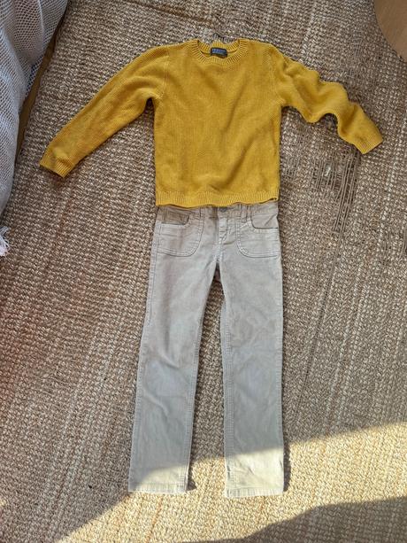 Set pre fesaka nohavice svetrik, primark,128