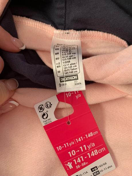 Mikina & natelnik (možnosť dodať aj separátne), 140