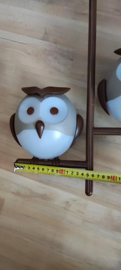 Detský luster, lampa sovy, 