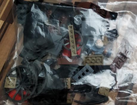 Lego fantastic beasts grindelwaldov útek 75951, 