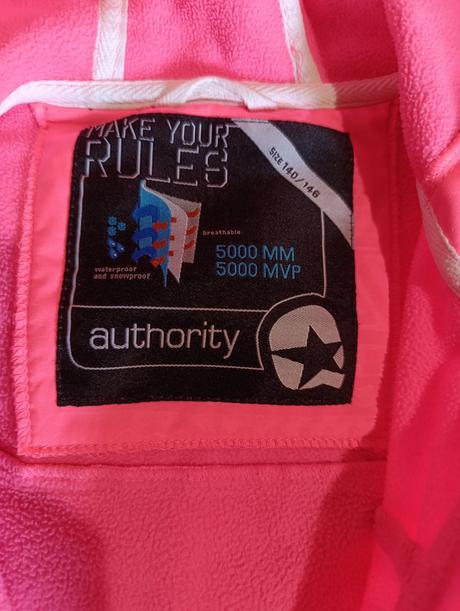 Softshellová bunda authority 140/146, authority,140