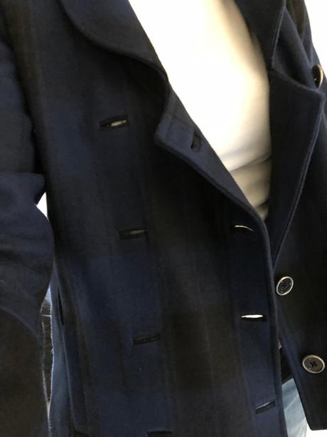 Dc krátky kábat tmavomodrý, m