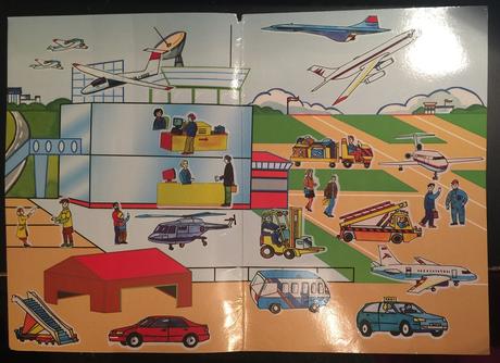 Nálepkový album letisko, 