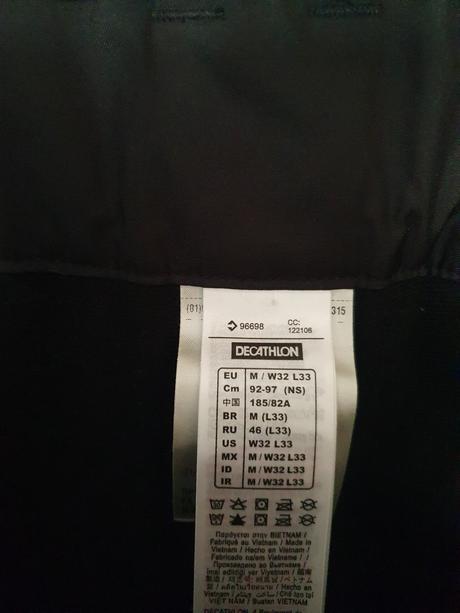 Oteplovačky/ lyžiarske nohavice wedze, wedze,m