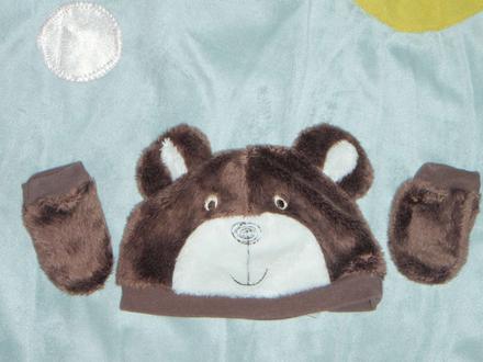 Čiapka medvedík, mothercare,56
