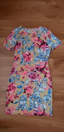 Kvetinové šaty diffuse, s