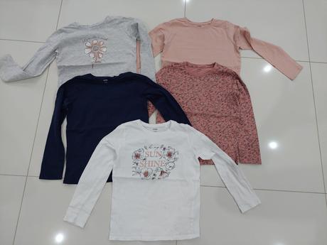 Tricka z dlhým rukávom, sinsay,134