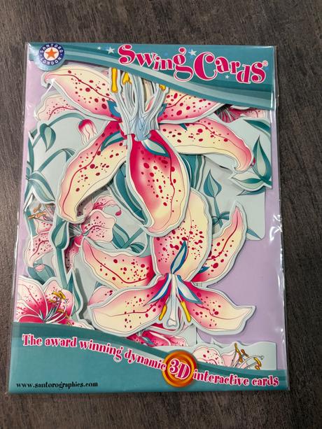 Santoro - 3d interaktívne karty na blahoželanie, 