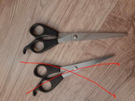 Kadernícke nožnice,