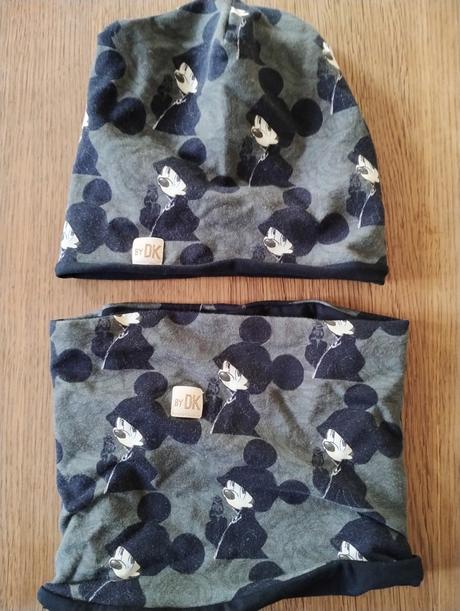 Set prechodná čiapka a nákrčník, 80