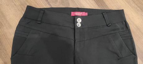 Dámske čierne nohavice, l