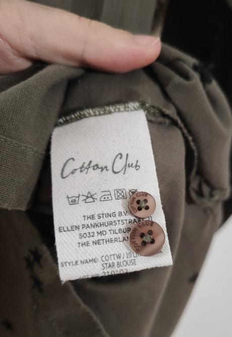 Bavlnená košeľa cotton club, s