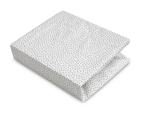 Sensillo bavlnená plachta s potlačou 60x120cm bodk, šírka (cm): 60,dĺžka (cm): 120