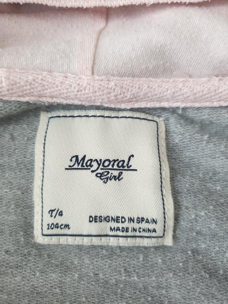 Krásna mikina mayoral  s aplikáciou104, mayoral,104