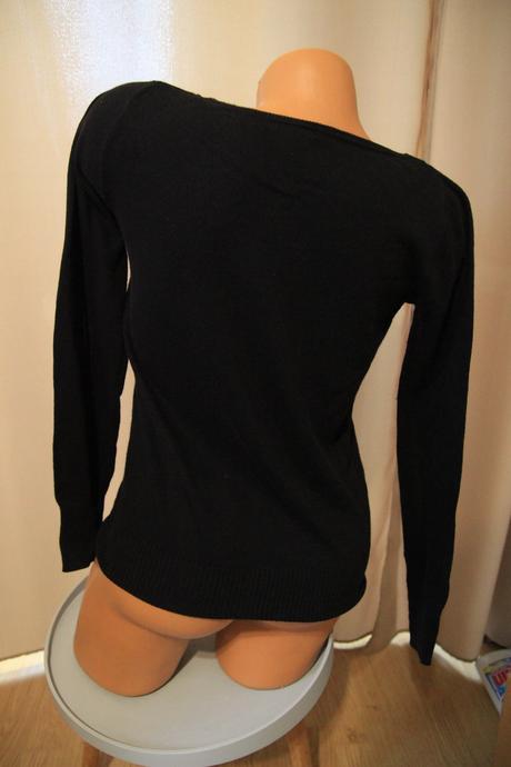 Čierny sveter, s/m, s