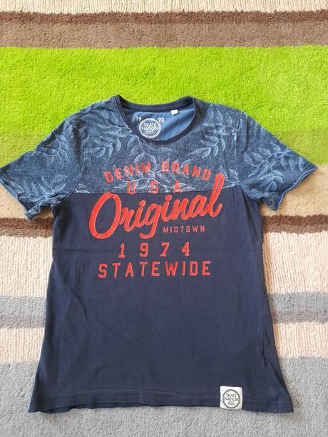 Denim tričko, c&a,134