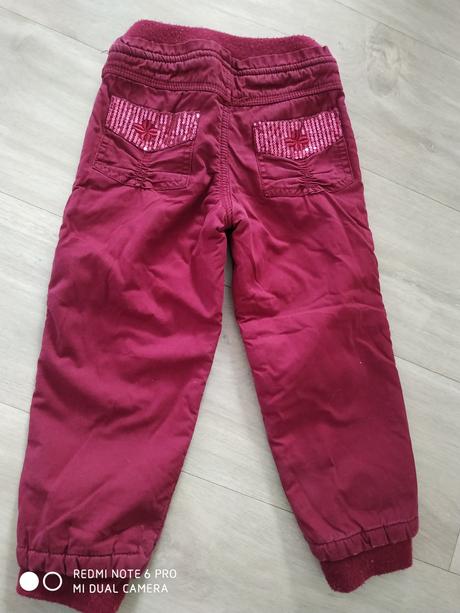 Nohavice zateplené, 110