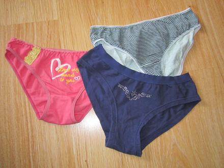 Nohavičky 3 kusy, s