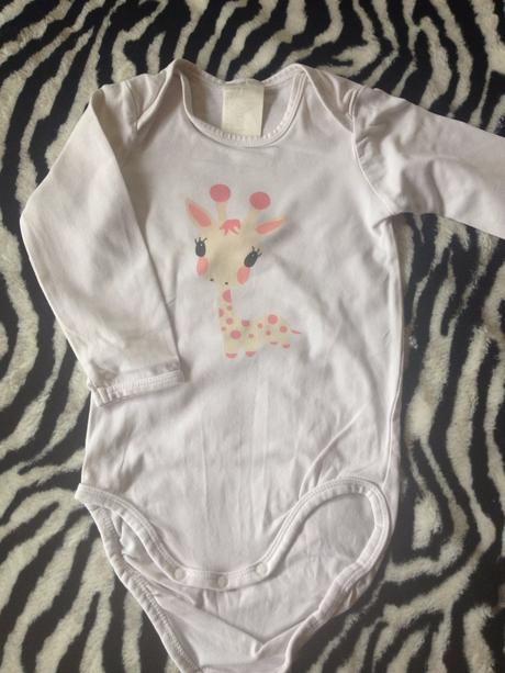 Komplet so zirafkou, h&m,68