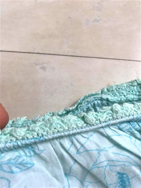 Batistové 7/8 pyžamkové nohavice, l