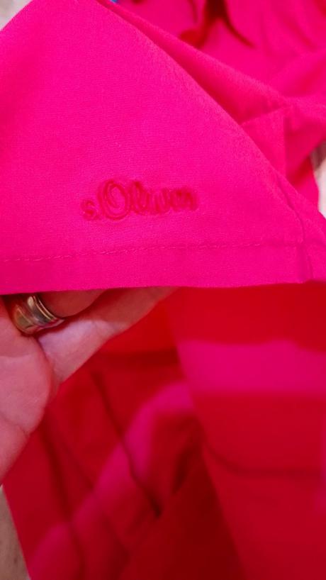 Cyklamenova košeľa s oliver top stav, s.oliver,s