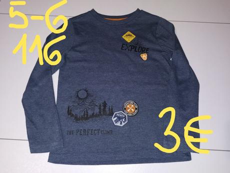 Mix tričiek 5-6/116, 116