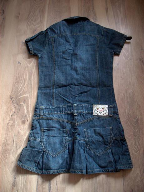 Riflové šaty vingino na 12r, 152