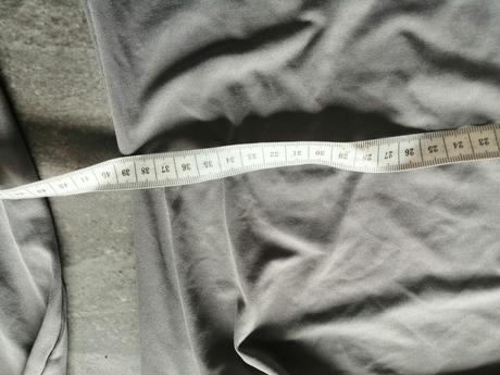 Sivé pružné šaty ham, v36-38, h&m,36