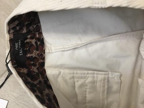 Culotte 3/4 menčestrové nohavice, next,40