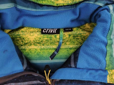 Vetrovka na lyzovanie, crivit,134