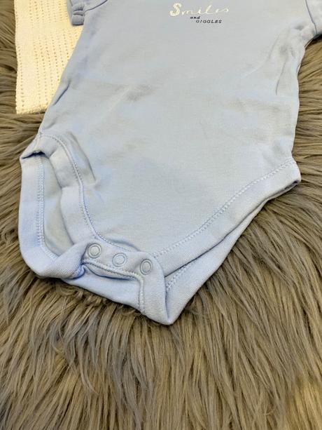 Chlapčenské body svetlomodré george (62-68), george,62