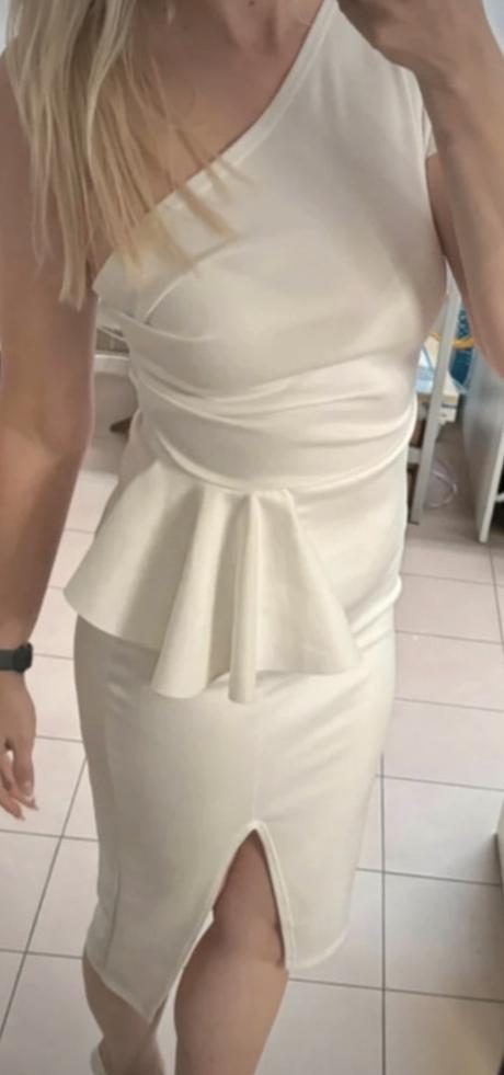 Biele šaty m, m