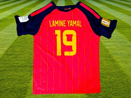 Dres lamine yamal  spain world cup winner 2026, adidas,110 - 164