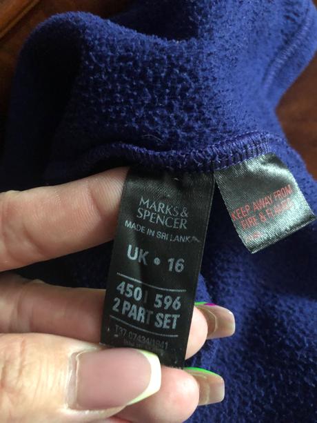 Pyzamkovy vrch, marks & spencer,42