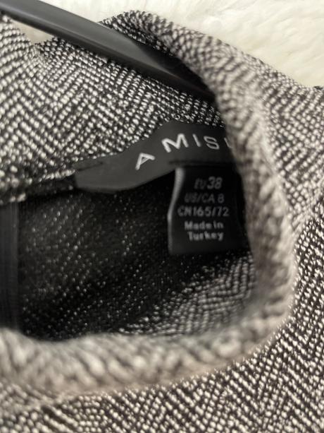 Crop top s dlhým rukavom, amisu,m