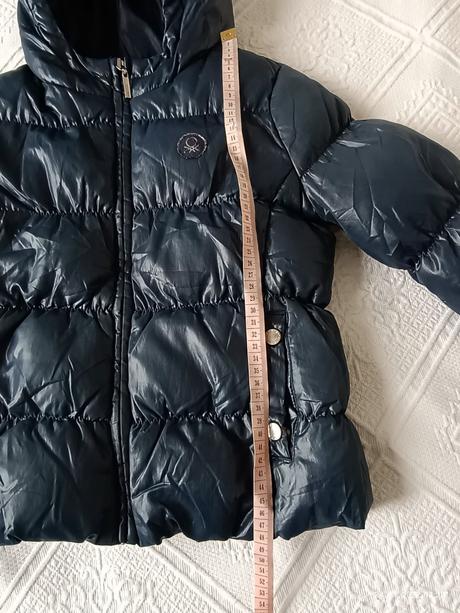 Paperova bunda benetton, vel. 6-7 rokov, benetton,122