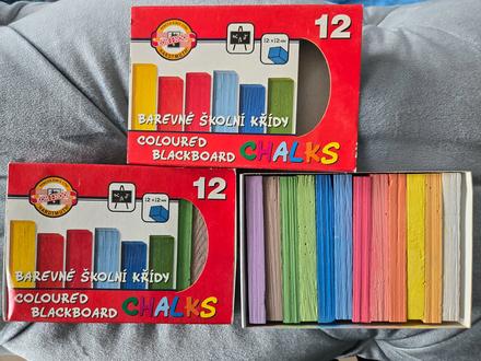 Farebné kriedy,