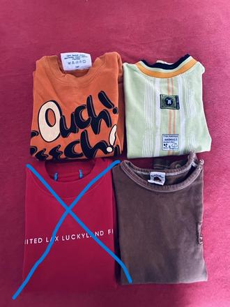 3 mikiny pre chlapca 98-104, 98